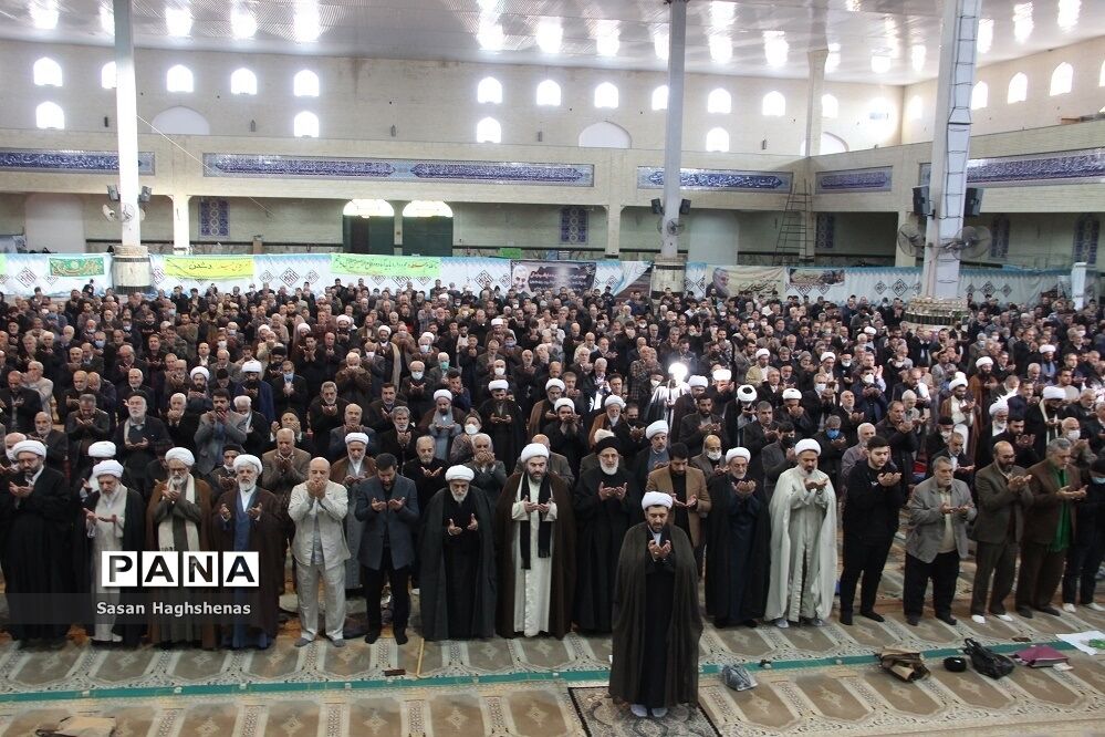 مراسم نماز جمعه اسلامشهر با حضور امام جمعه جدید