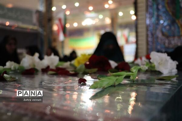 مراسم وداع با  شهید گمنام هشت سال دفاع‌مقدس در شهرستان اقلید