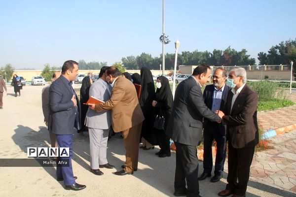 بازدید نمایندگان اداره کل آموزش پرورش از اجرای طرح جهش در مدارس شهرستان بهبهان