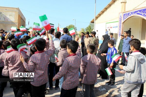 تشییع شهید گمنام در بوشهر