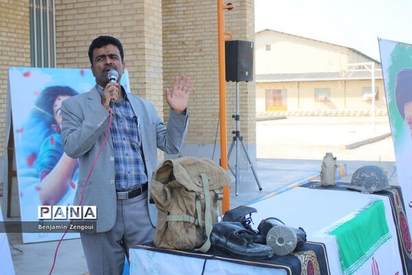 تشییع شهید گمنام در بوشهر