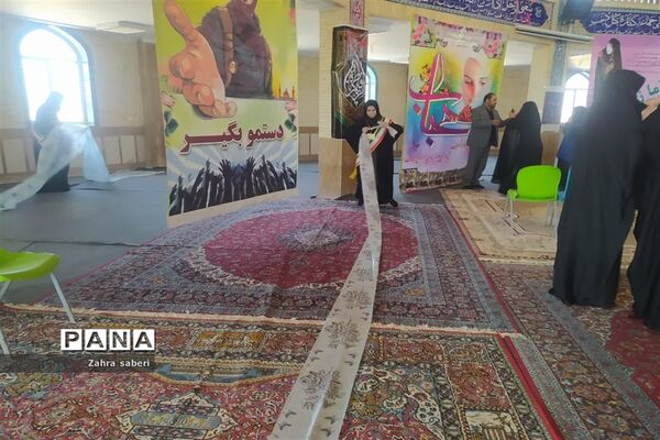 مراسم ( دختران زهرایی )‌ در شهرستان اقلید