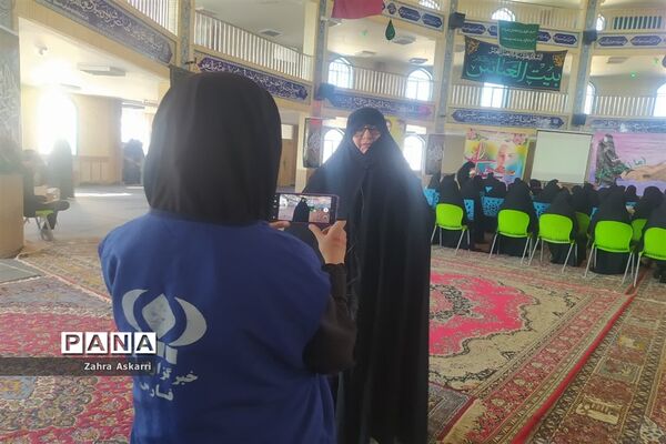 مراسم ( دختران زهرایی )‌ در شهرستان اقلید