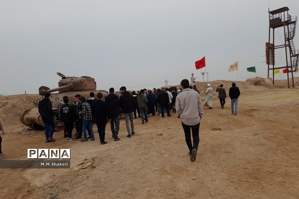 حضور دانش‌آموزان نواحی یک و چهار قم در اردوی راهیان نور