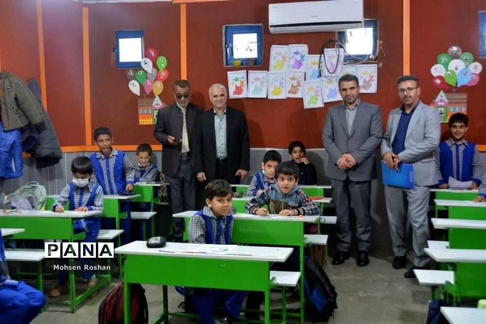 بازدید معاون وزیرآموزش و پرورش از دبستان غیردولتی ولایت بوشهر