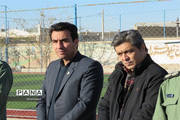 آیین تشییع پیکر مطهر شهید گمنام  در شهرستان خلیل آباد