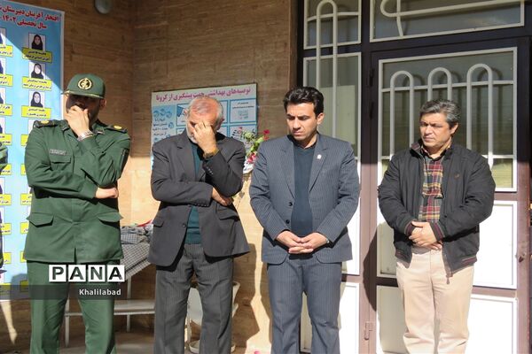 آیین تشییع پیکر مطهر شهید گمنام  در شهرستان خلیل آباد