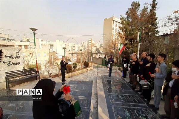 زیارت از امامزادگان پنج تن  لویزان و تجدید میثاق با شهدا