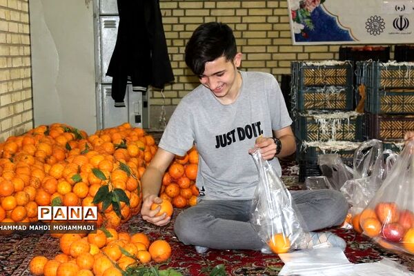 رزمایش کمک‌های مومنانه شب یلدا در فشافویه