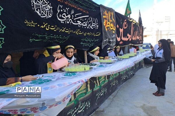 تشییع شهید گمنام در عسلویه