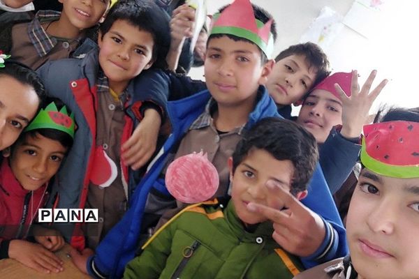 جشن آیینی  یلدا در مدارس رودهن