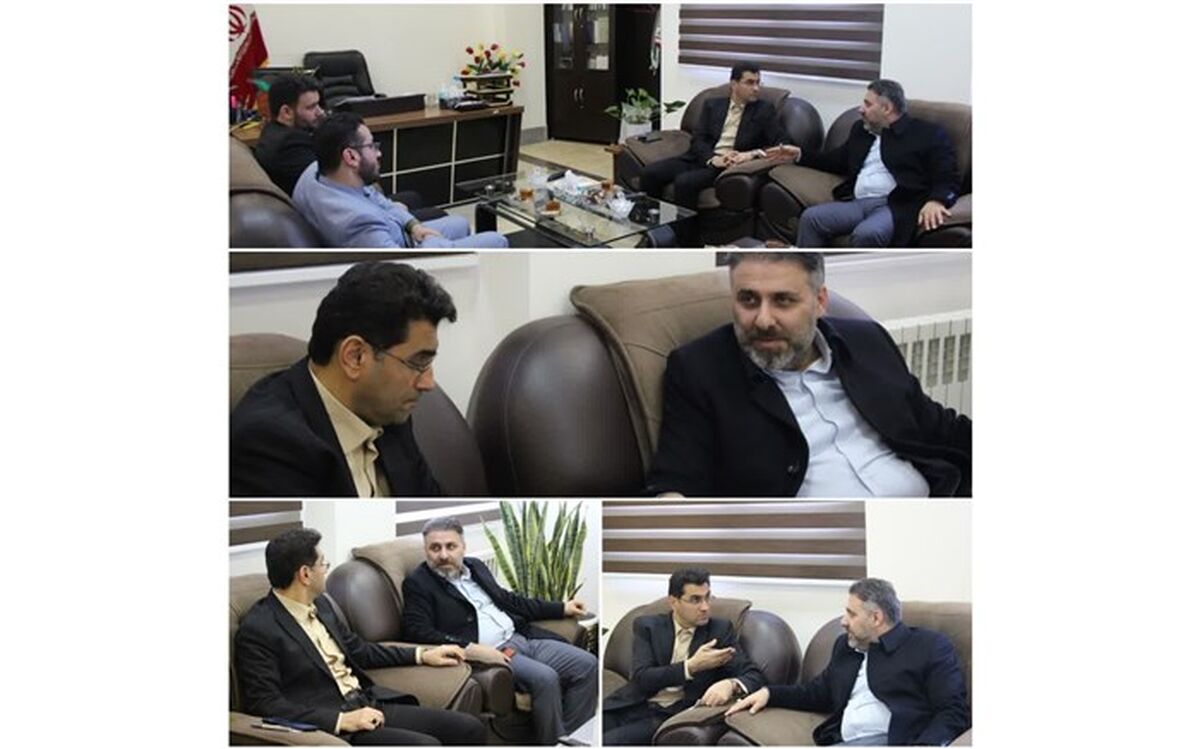نشست معاون مدیرکل راه و شهرسازی مازندران با فرماندار گلوگاه
