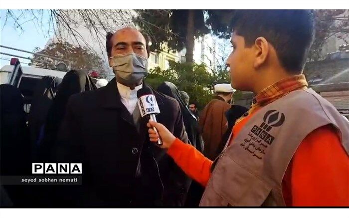 تشییع پیکر شهید گمنام همزمان با برگزاری مسابقات قرآن و عترت در کانون تربیت