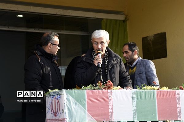 استقبال از شهید گمنام در بهنمیر