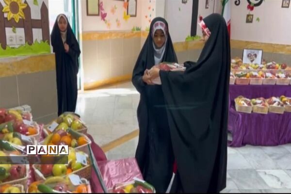 برگزاری پویش یلدای مهربانی در مدارس دخترانه شهرستان کاشمر