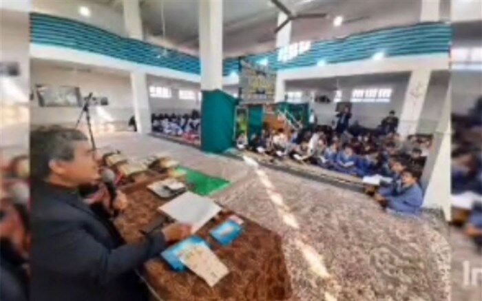 محفل بزرگ قرآنی با حضور دانش‌آموزان شهرستان جعفرآباد قم