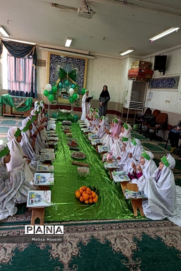 جشن یادگیری قرآن دانش‌آموزان آموزشگاه شهید خورسندیان ناحیه 4 شیراز
