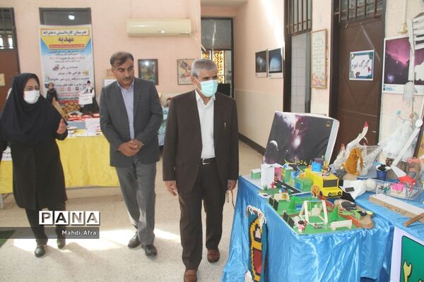 بازدید از نمایشگاه دانش‌آموزی پژوهشسرای خوارزمی شهرستان بهبهان
