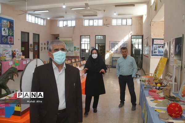 بازدید از نمایشگاه دانش‌آموزی پژوهشسرای خوارزمی شهرستان بهبهان