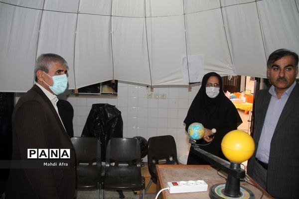 بازدید از نمایشگاه دانش‌آموزی پژوهشسرای خوارزمی شهرستان بهبهان