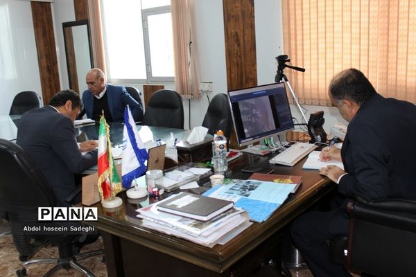 دومین جلسه مجازی کشوری طرح شهید علی محمود‌وند ( انسداد مبادی بیسوادی)