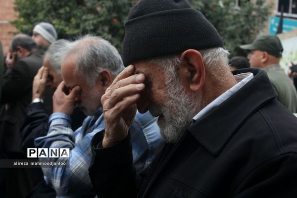 تشییع شهدای گمنام دفاع مقدس در گلوگاه