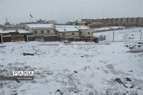 بارش برف زمستانی در پردیس