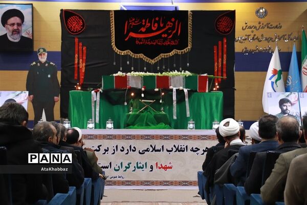 تشییع شهید گمنام در آذربایجان شرقی