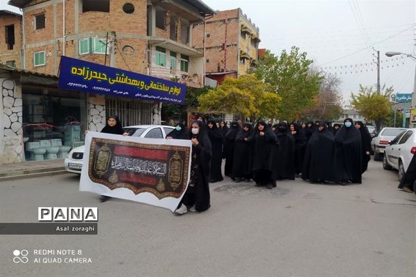 مراسم سوگواری ایام فاطمیه در میاندورود