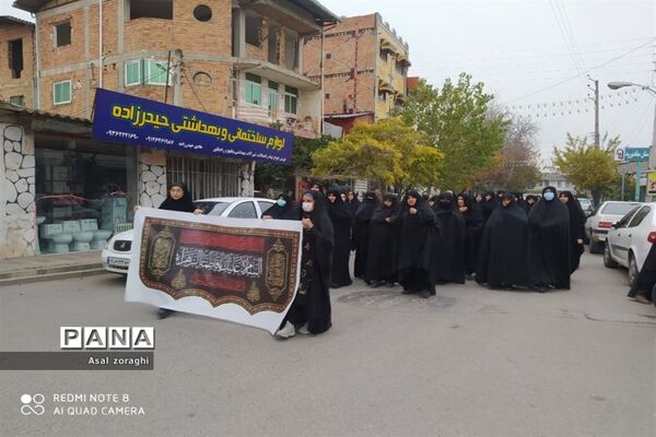 مراسم سوگواری ایام فاطمیه در میاندورود