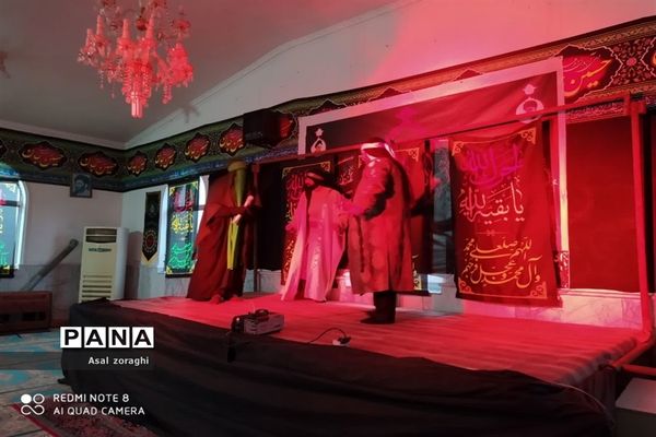 مراسم سوگواری ایام فاطمیه در میاندورود