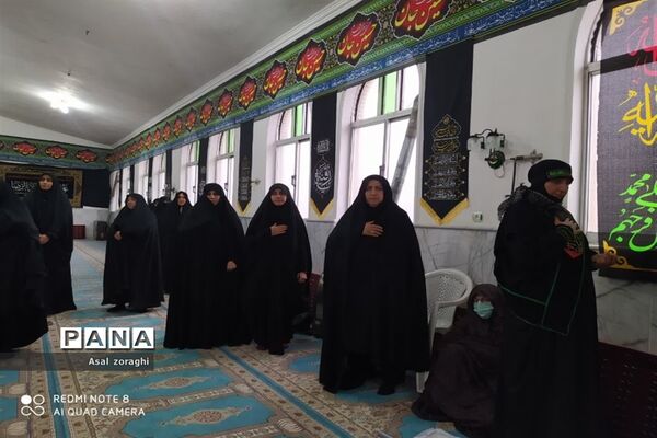 مراسم سوگواری ایام فاطمیه در میاندورود