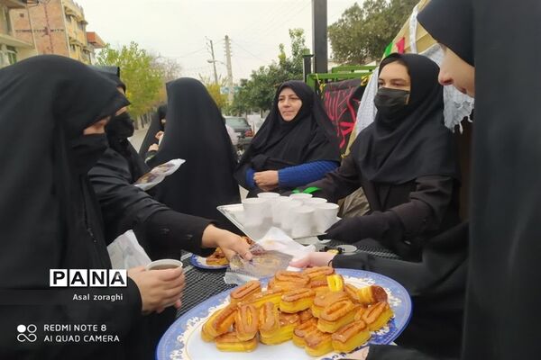 مراسم سوگواری ایام فاطمیه در میاندورود