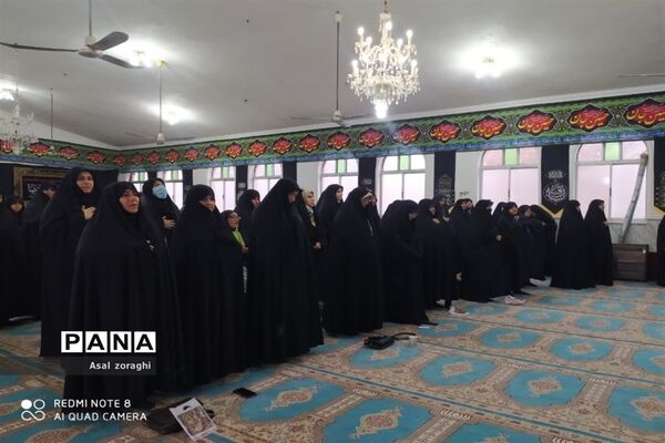 مراسم سوگواری ایام فاطمیه در میاندورود