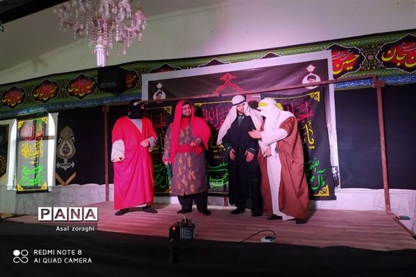 مراسم سوگواری ایام فاطمیه در میاندورود