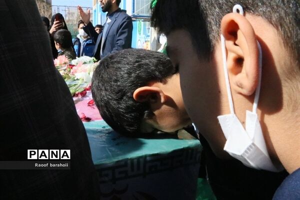 تشییع شهدای گمنام در زاهدان