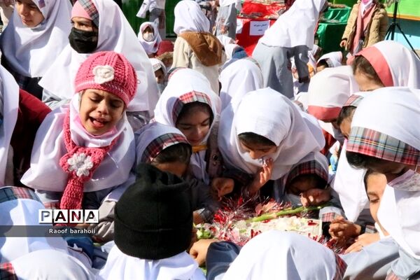 تشییع شهدای گمنام در زاهدان