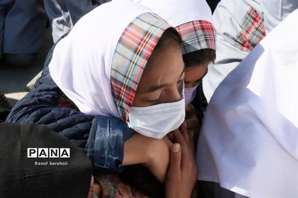 تشییع شهدای گمنام در زاهدان