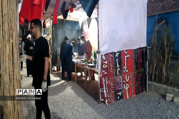 نمایشگاه «یاس کبود» در زابل
