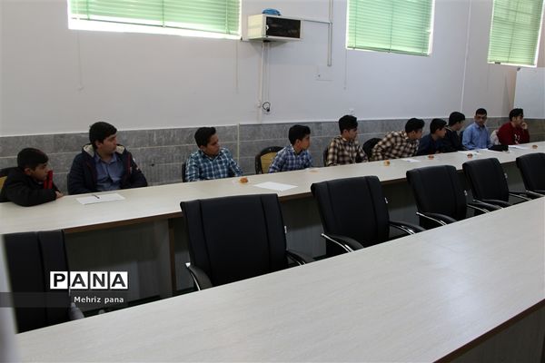 برگزاری انتخابات مجلس دانش‌آموزی شهرستان مهریز