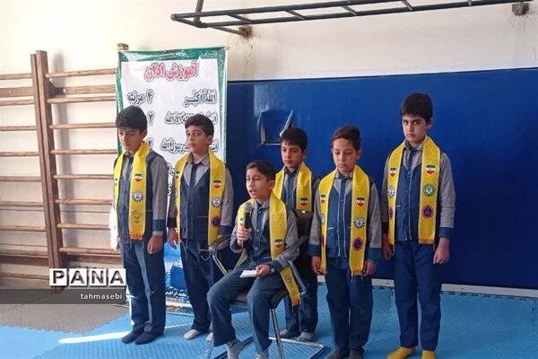 مراسم عزاداری دهه فاطمیه در شهرستان ورزنه