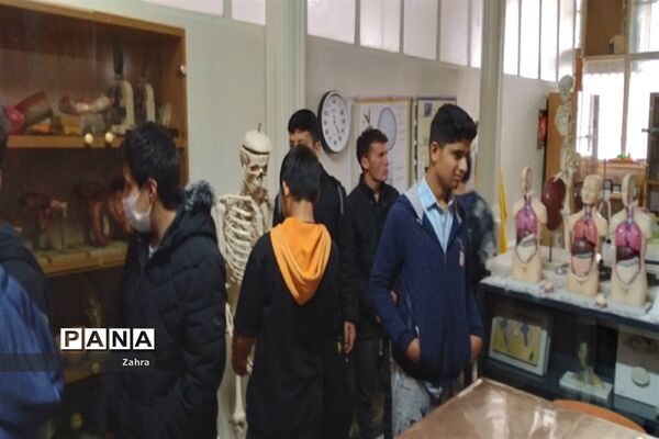بازدید دانش‌آموزان مدرسه شهید علی تات از پژوهش‌سرا منطقه جوادآباد