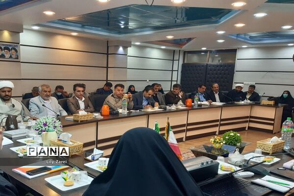 جلسه مربیان پیشتاز مدارس شهرستان دشتی