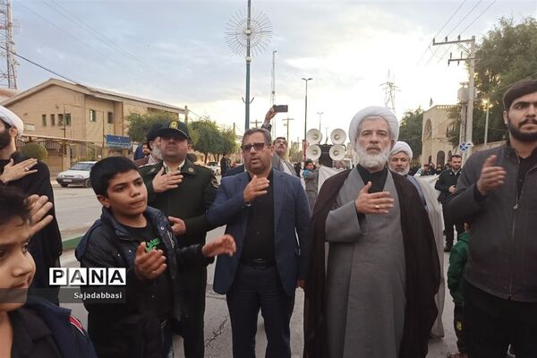تشییع پیکر شهید گمنام در شوشتر