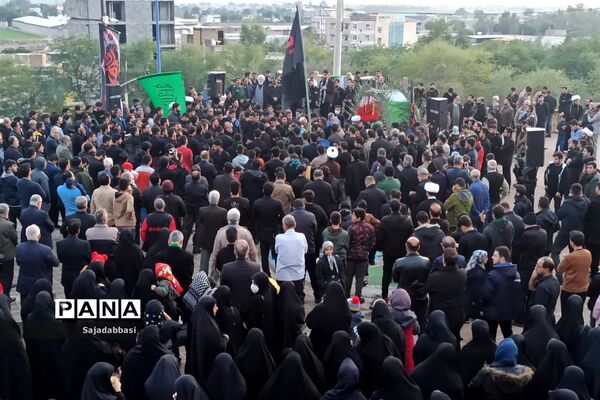 تشییع پیکر شهید گمنام در شوشتر