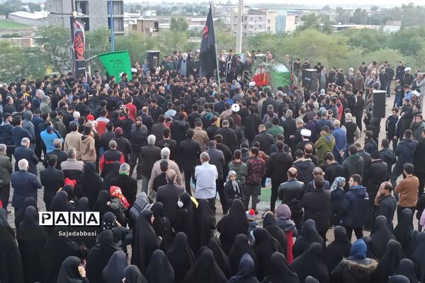 تشییع پیکر شهید گمنام در شوشتر