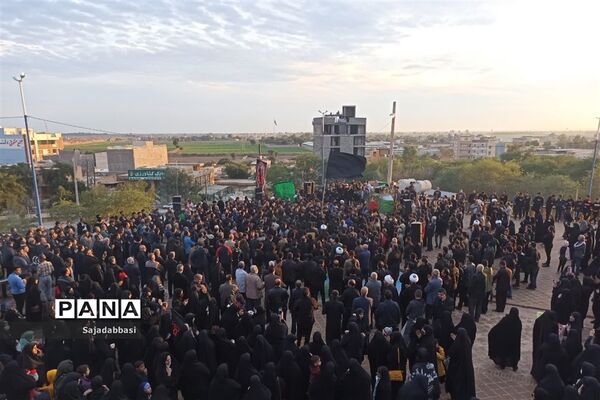 تشییع پیکر شهید گمنام در شوشتر