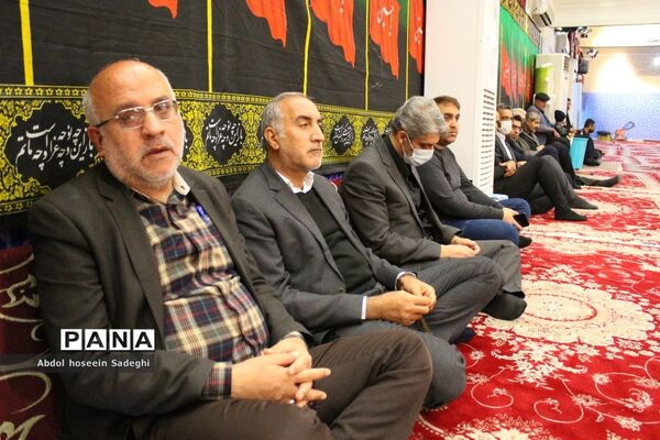 مراسم سوگواری شهادت حضرت فاطمه زهرا (س) در حسینیه ثار‌الله بوشهر
