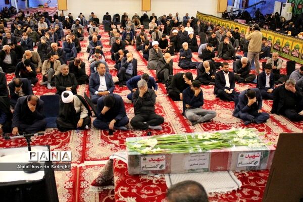 مراسم سوگواری شهادت حضرت فاطمه زهرا (س) در حسینیه ثار‌الله بوشهر