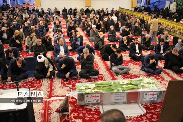مراسم سوگواری شهادت حضرت فاطمه زهرا (س) در حسینیه ثار‌الله بوشهر